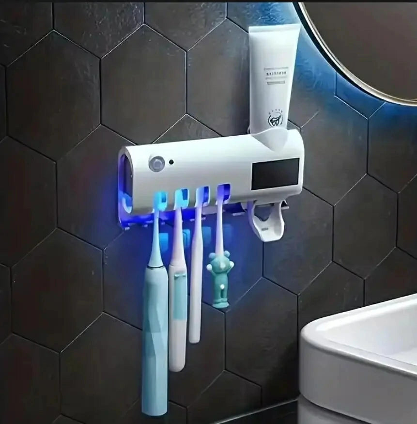 DENTFIX SUPORTE PARA PASTA E ESCOVA DE DENTES