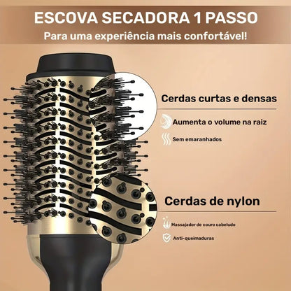 ESCOVA SECADORA E MODELADORA