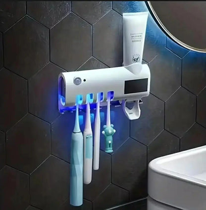 DENTFIX SUPORTE PARA PASTA E ESCOVA DE DENTES