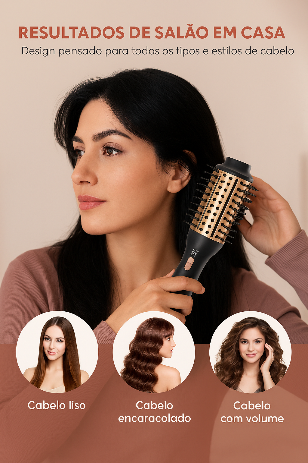 COMBINAÇÃO PERFEITA PARA CABELOS LISO