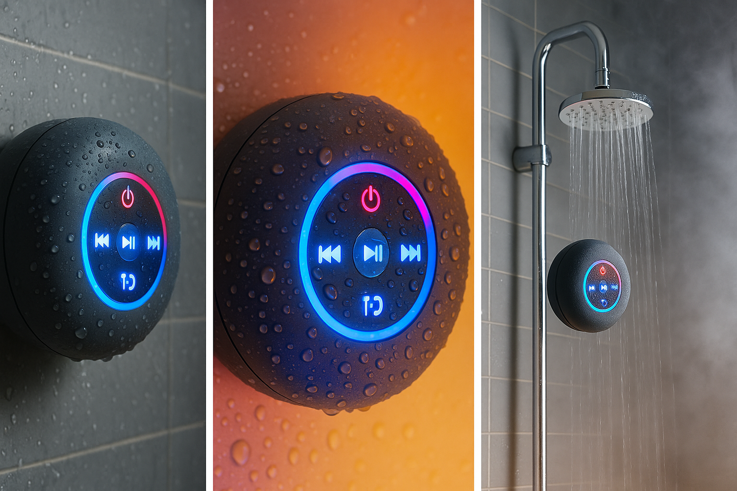 COLUNA BLUETOOTH IMPERMEÁVEL WHATERMIX