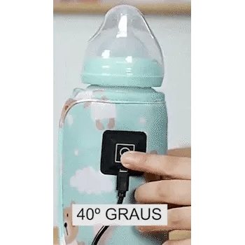 AQUECEDOR DE BIBERÕES USB PORTÁTIL