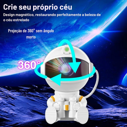 PROJETOR ASTRONAUTA LED