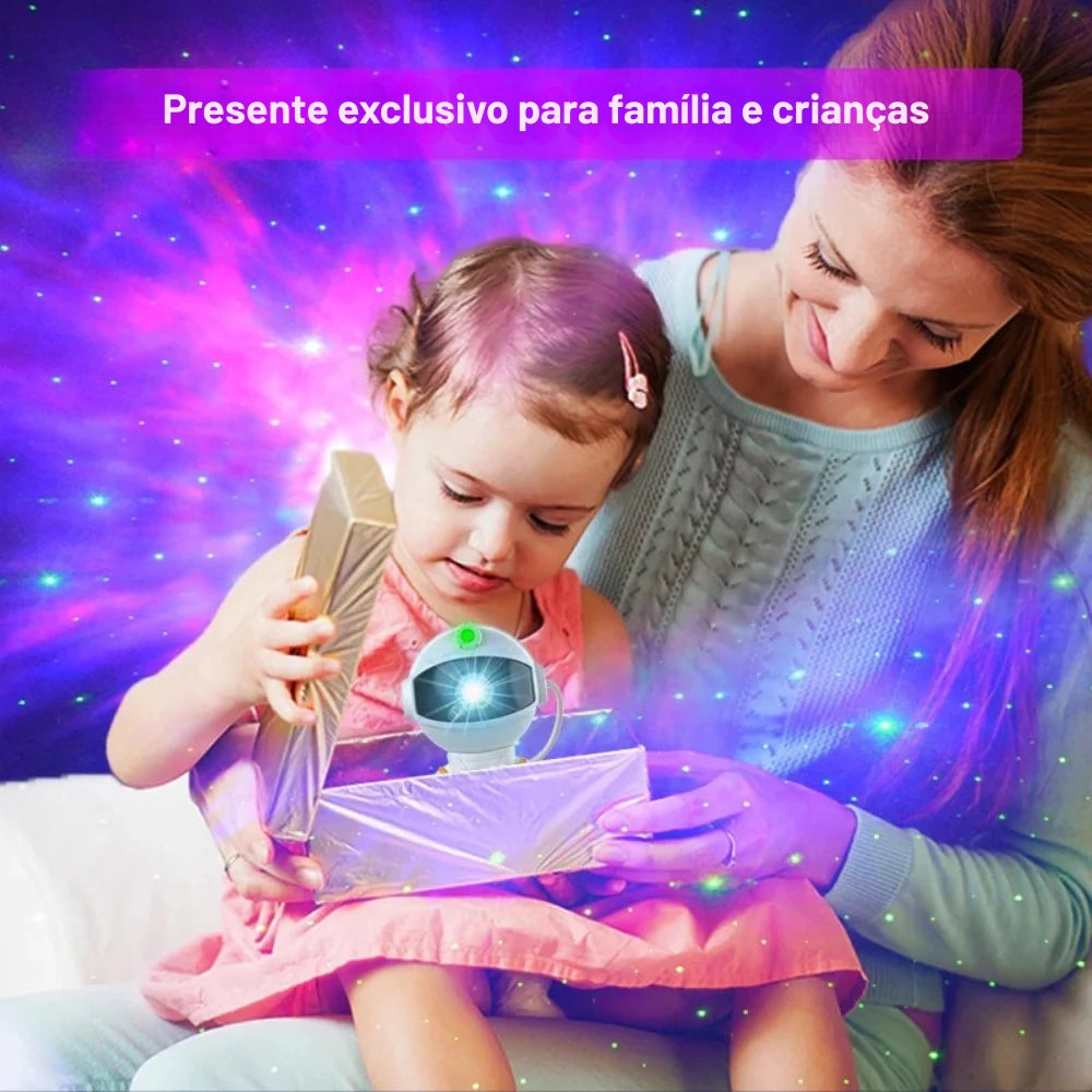 PROJETOR ASTRONAUTA LED