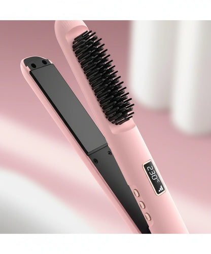 PRANCHA ESCOVA ALISADORA 2 EM 1