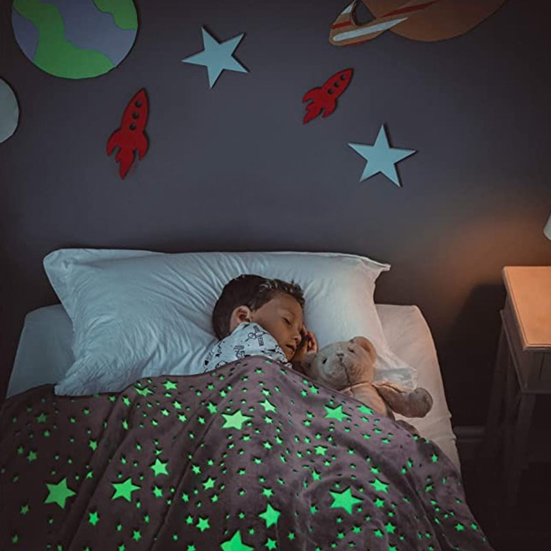 MANTA QUE BRILHA NO ESCURO