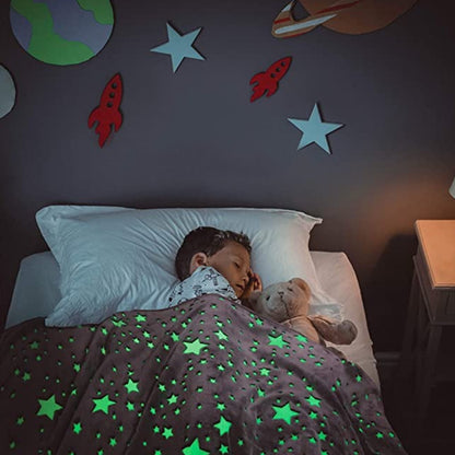 MANTA QUE BRILHA NO ESCURO